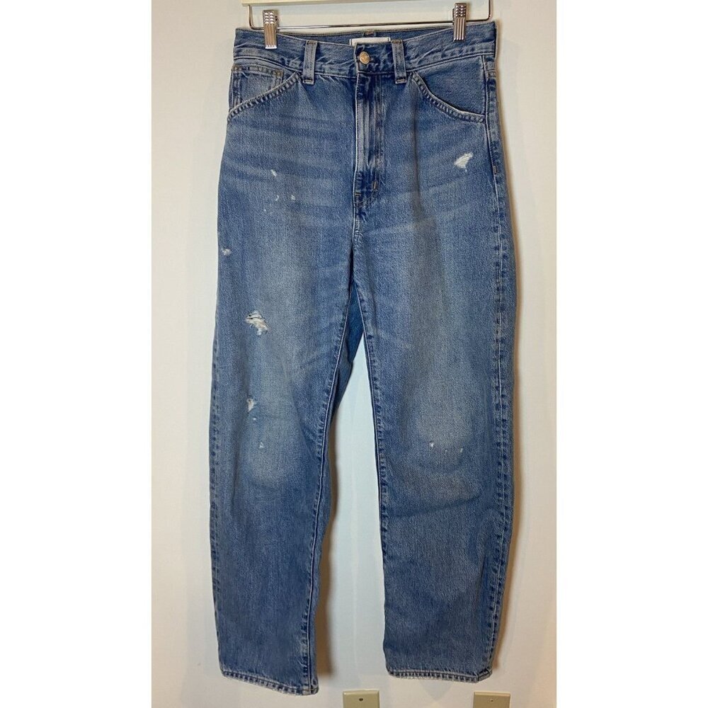 Madewell The Balloon Jeans Slight Distressing Size 27